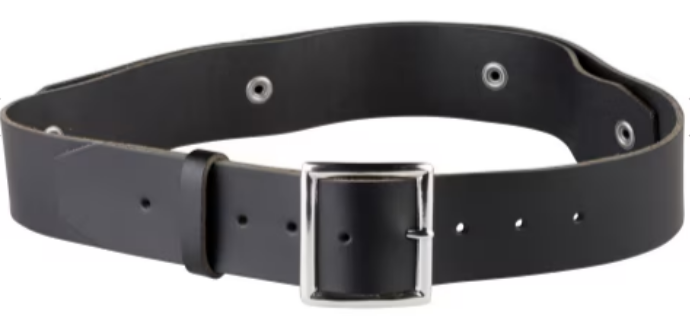 Black Leather Belt