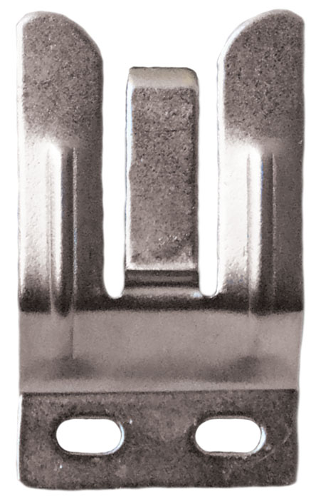 Microphone bracket in metal