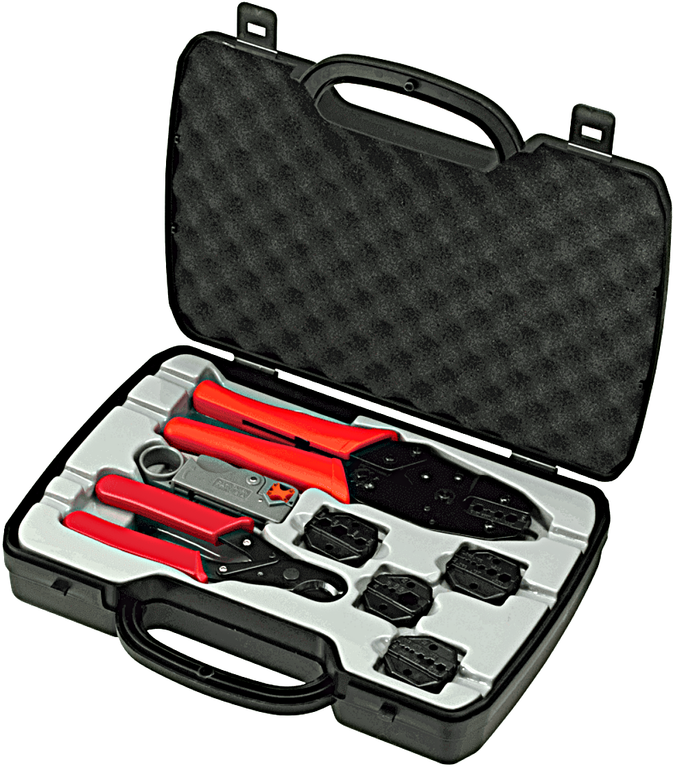 HT-330K Deluxe Crimp Tool Kit
